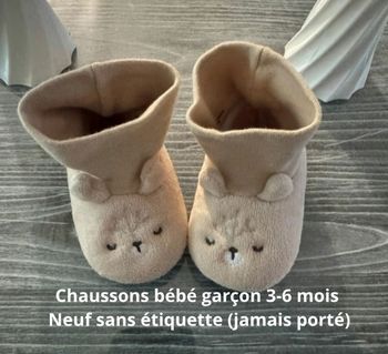 Chaussons bébé garçon