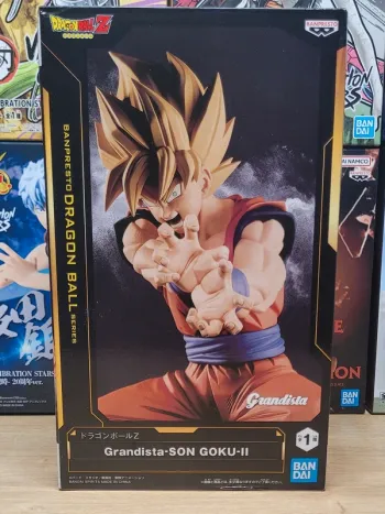 Figurine Dragon Ball Z Son Goku II Super Saiyan Grandista Banpresto Bandai