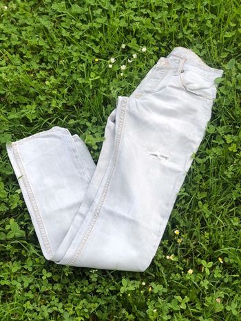 Pantalon gris le temps des cerises