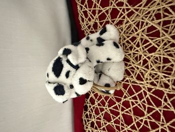 Peluche doudou chien Dalmatien