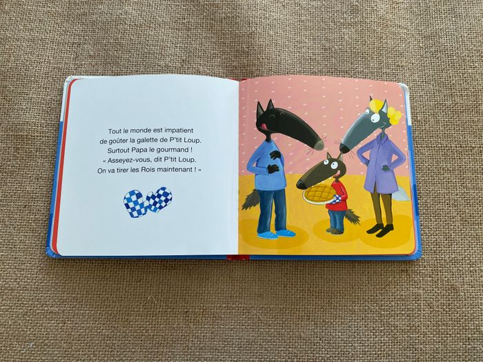 Livre p'tit loup est le roi de la galette Auzou - photo numéro 7