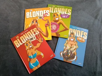 Lot bandes-dessinées Les Blondes
