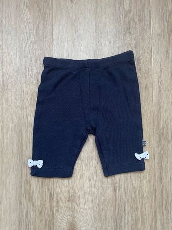 Legging Week end à la mer bleu marine 12 mois