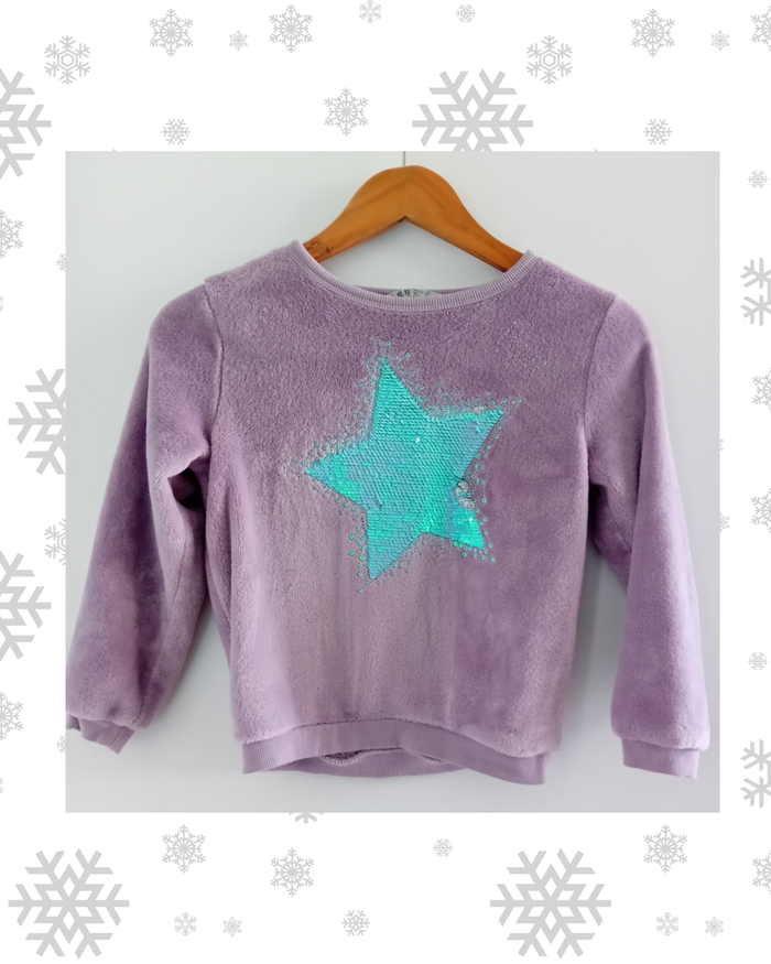 Sweat d'hiver H&M 8 ans fille