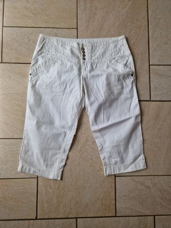 Pantacourt blanc Oxbow