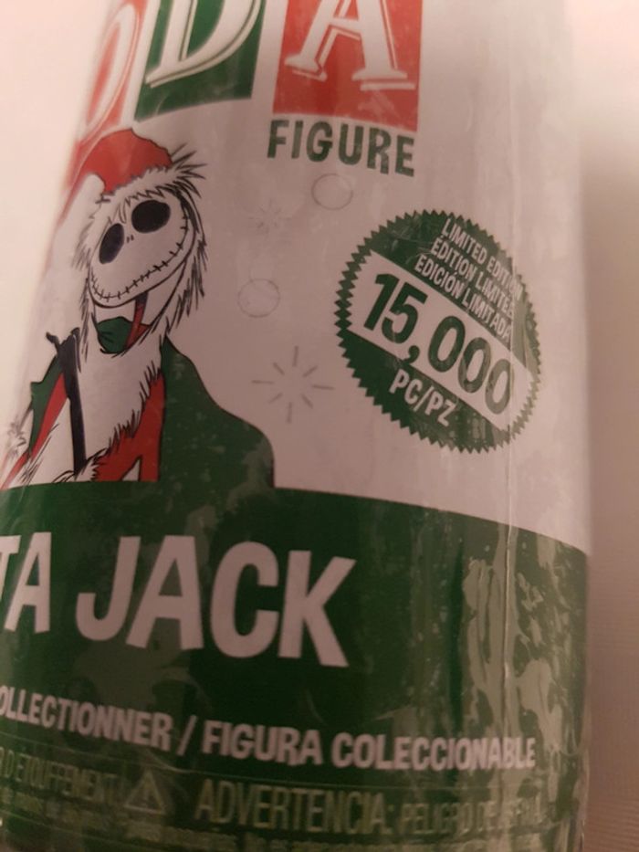 Pop! Soda the nightmare before christmas Santa jack new sealed Collectible figure limited 15k - photo numéro 2