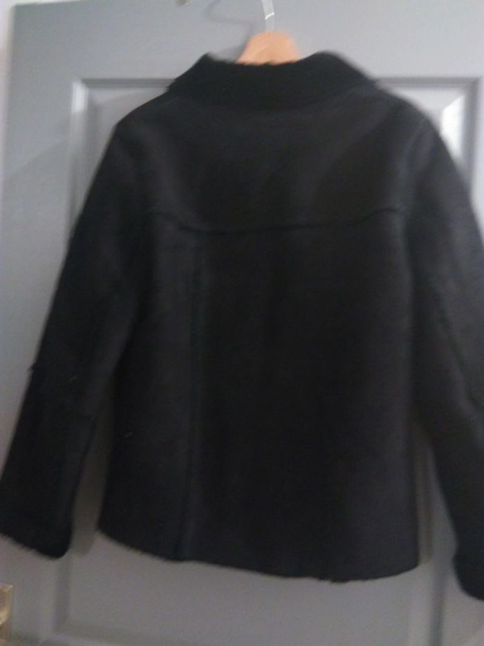 Manteau femme 40 noir fourré 39 - photo numéro 10