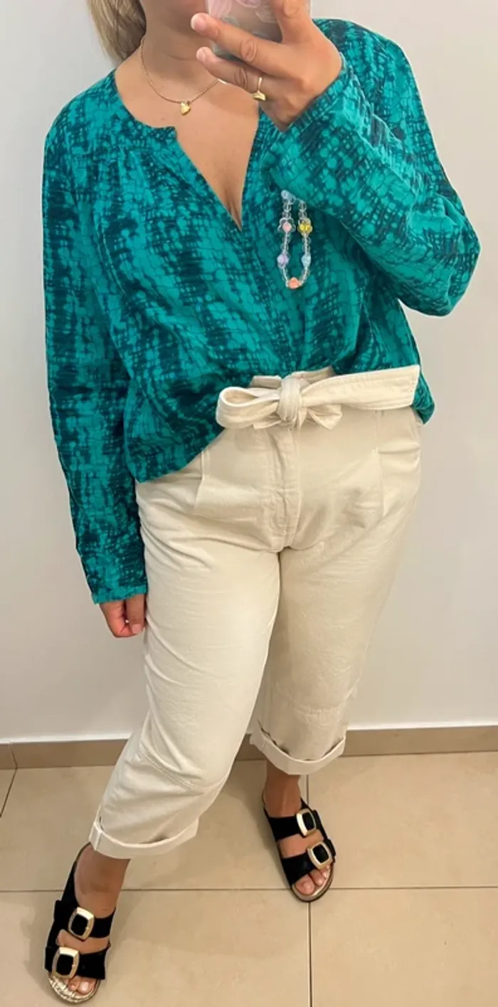 Blouse Aude Ba&sh ample tie and dye Taille 40 et plus - photo numéro 4