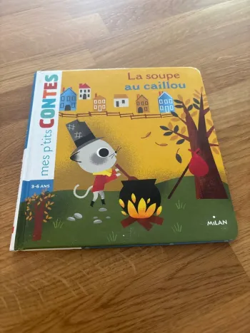 Livre enfant La soupe au caillou