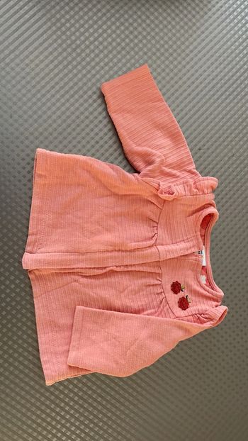 Veste fille a zipper 6 mois
