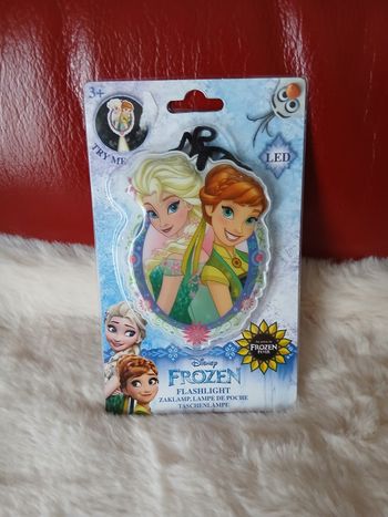 Neuf/Frozen: Lampe de poche avec cordon