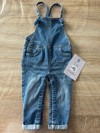Salopette en jean TAPE À L’œil t.18m