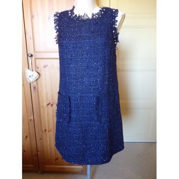 Suncoo - Robe bleue/dorée T40