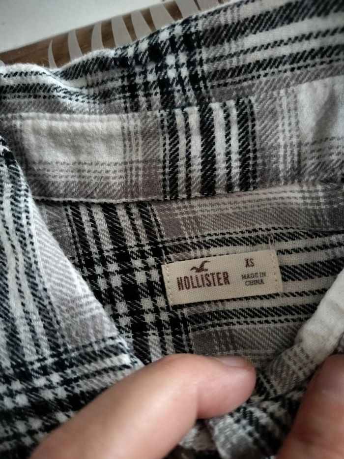 Chemise à carreaux femme T. XS - photo numéro 2