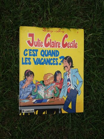 Bande dessinée Julie claire Cécile