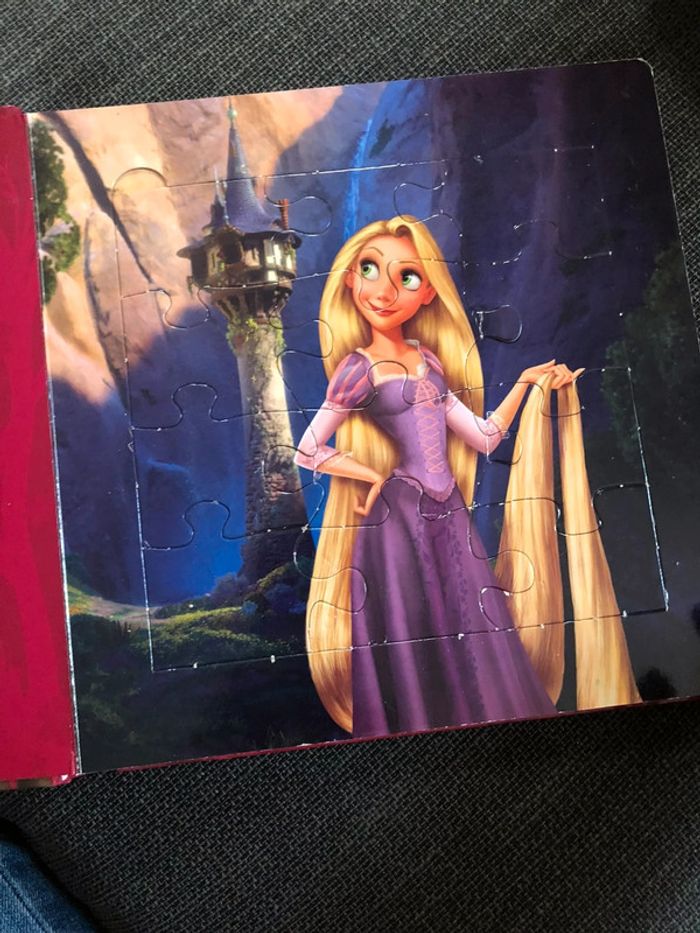 Livre puzzle Raiponce - photo numéro 3