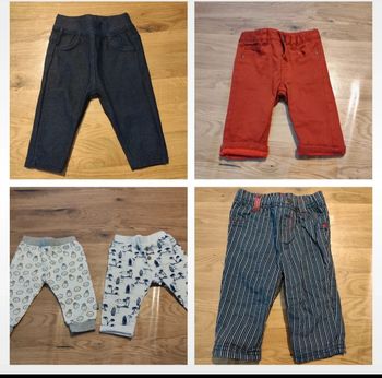 Lot 5 pantalons bébé 3 mois 60 62cm Orchestra Tissaia Bess