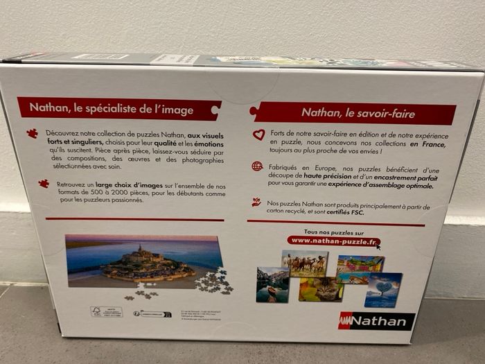 Puzzle collection carte blanche 1000pièces - photo numéro 3