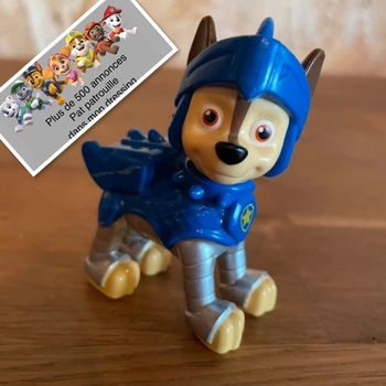 Idée cadeau 🎁 Figurine Chase en armure thème médiévale Rescue Knights de la Pat Patrouille