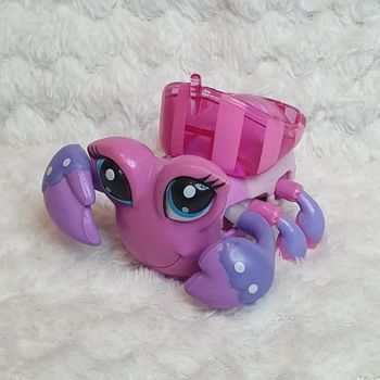 Figurine jouet crabe Xia Xia hermit crab Bernard l'ermite