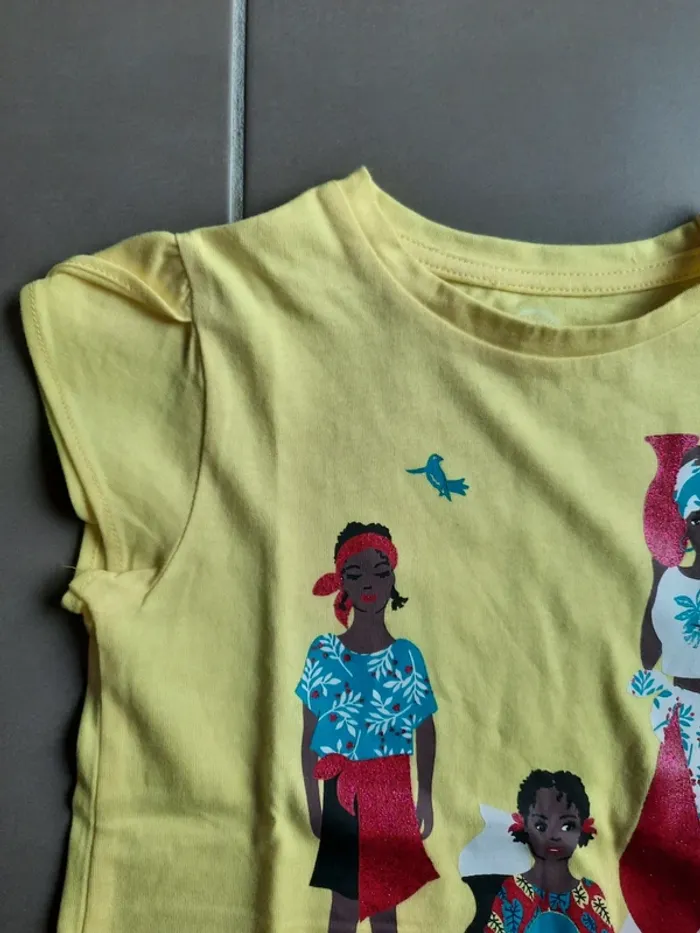 T-shirt La compagnie des petits 4ans neuf - photo numéro 3