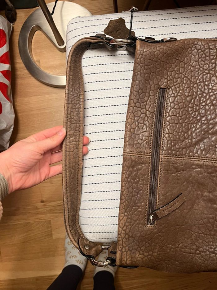Sac à main Cuir Marron Francinel - photo numéro 10