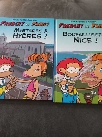 Lot 2 bd frenchy et fanny tome 1 et 2