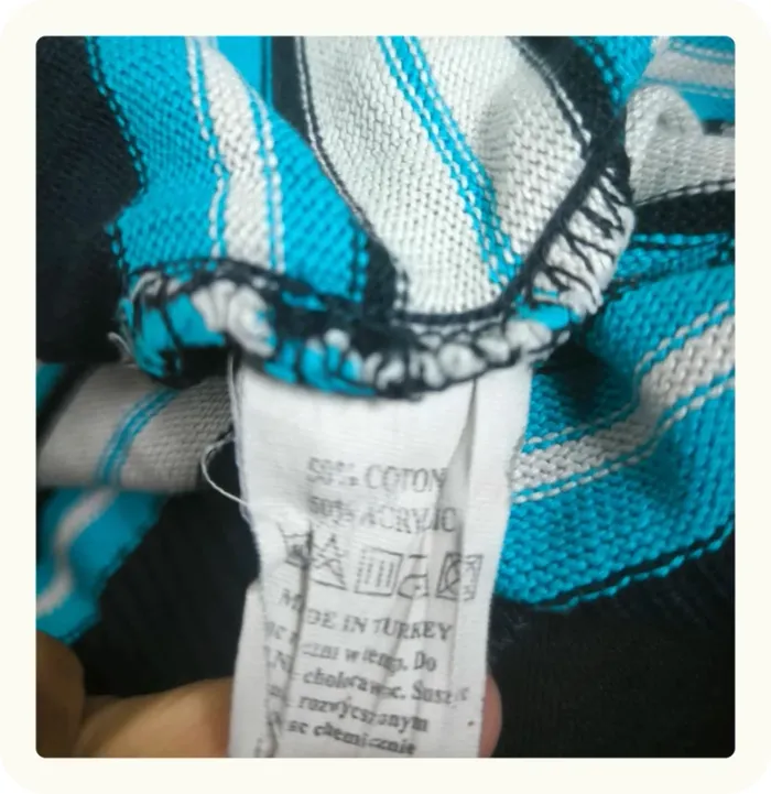 Pull col rond léger a rayures homme Enzo Fontana Taille M 38 - photo numéro 5