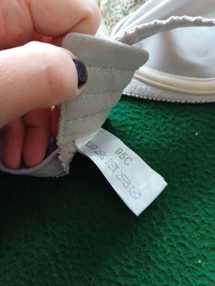 Soutien gorge crème et jaune 95c - photo numéro 3