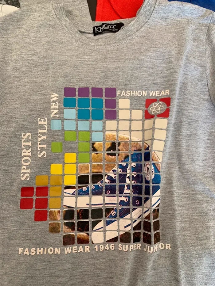 Lot 5 t-shirt taille 6 ans - photo numéro 2