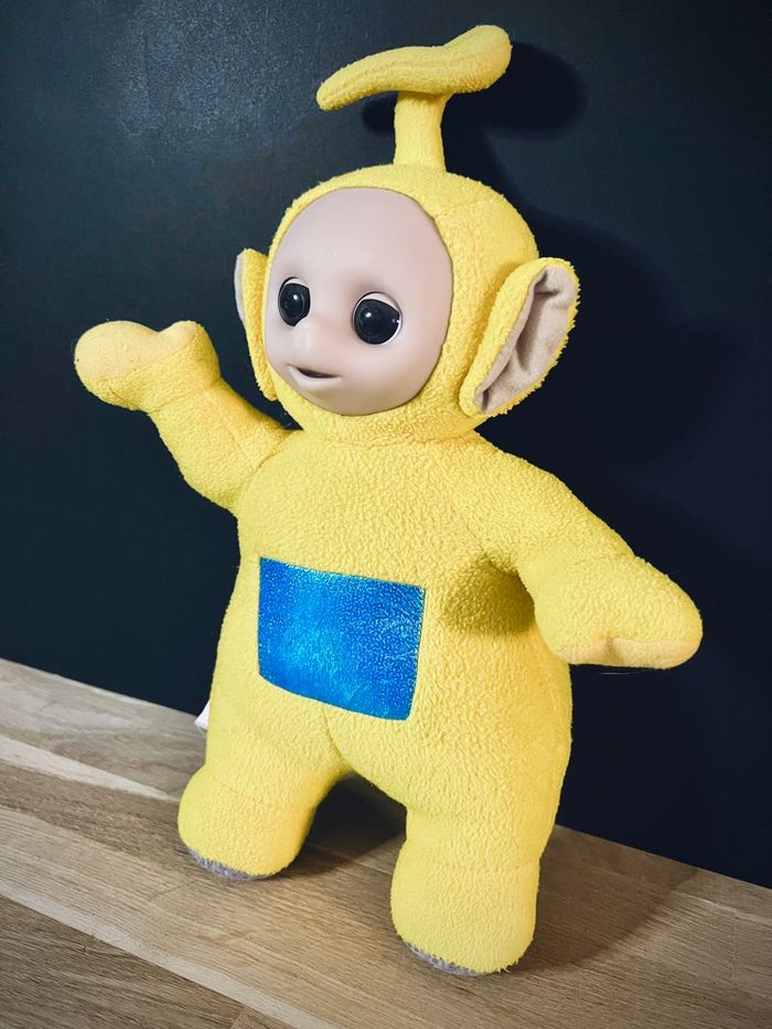 Peluche Laa Laa Teletubbies 36 cm 1996 Vintage - photo numéro 2