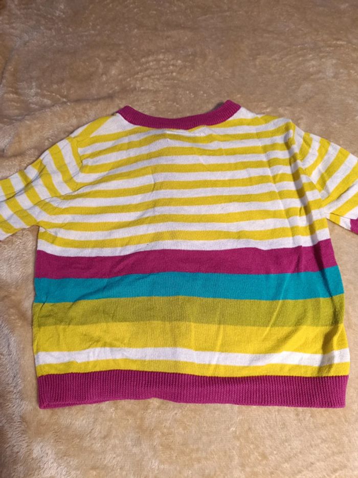Gilet multicolore 24 mois - photo numéro 4
