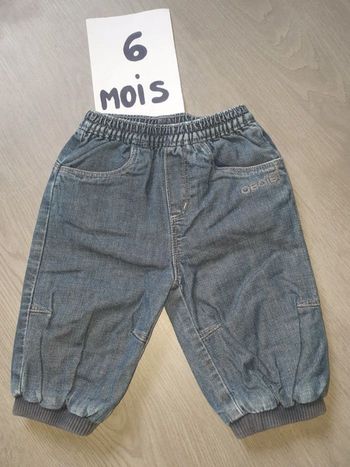 Pantalon jeans 6mois