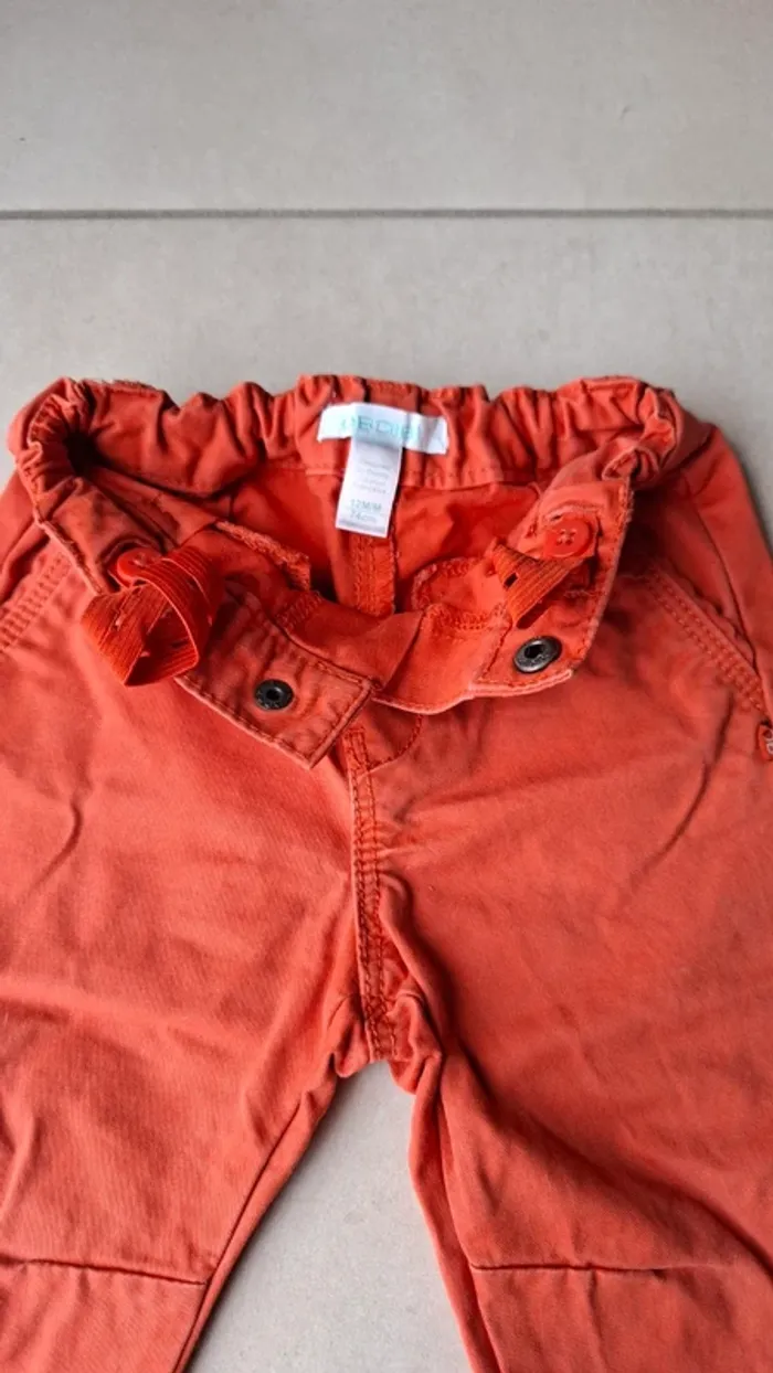 Lot 2 jeans 12 mois - photo numéro 3