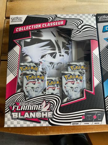 Lot de 2 coffrets  foudre noire flamme blanche  Parfaitement scellés