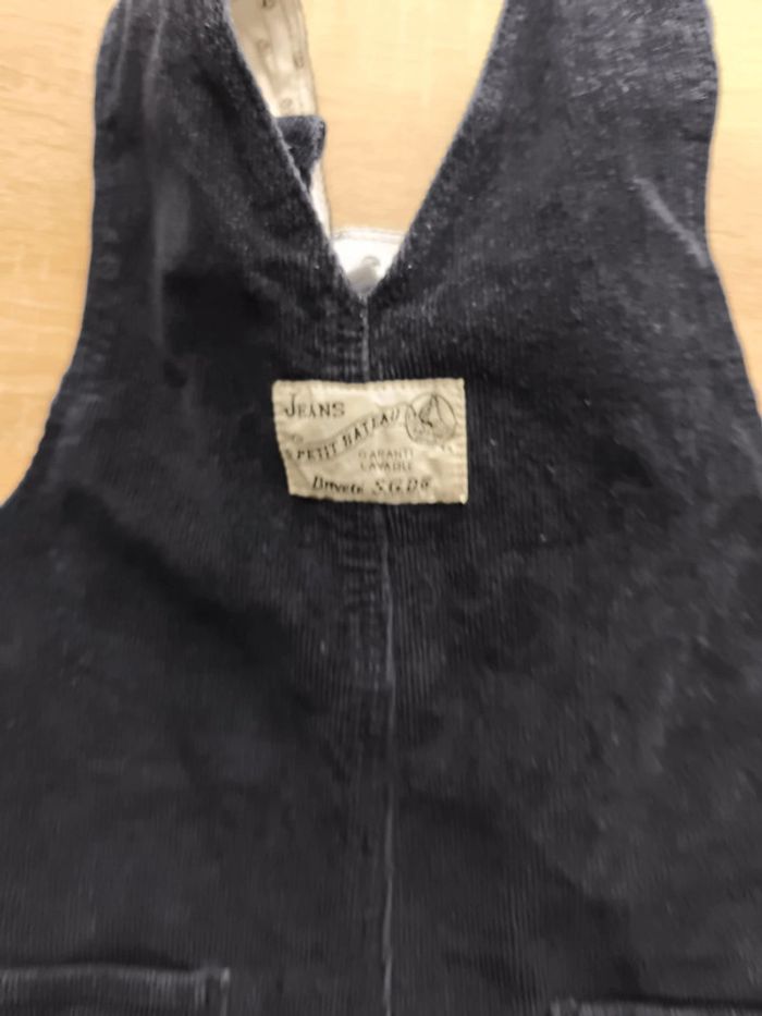 Salopette velours 12 mois petit bateau - photo numéro 7