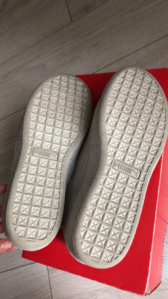 Basket Puma Vikky grise - photo numéro 4