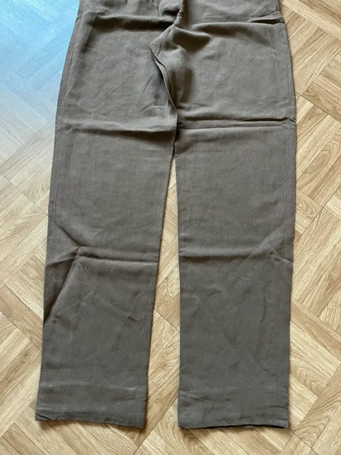 Pantalon marron T36 Alain Manoukian - photo numéro 3
