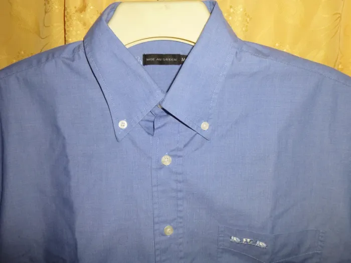 chemise manche courte bleu MISE au green taille M - photo numéro 3