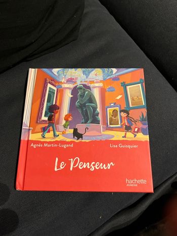 Livre pour enfants macdo le musée magique le penseur