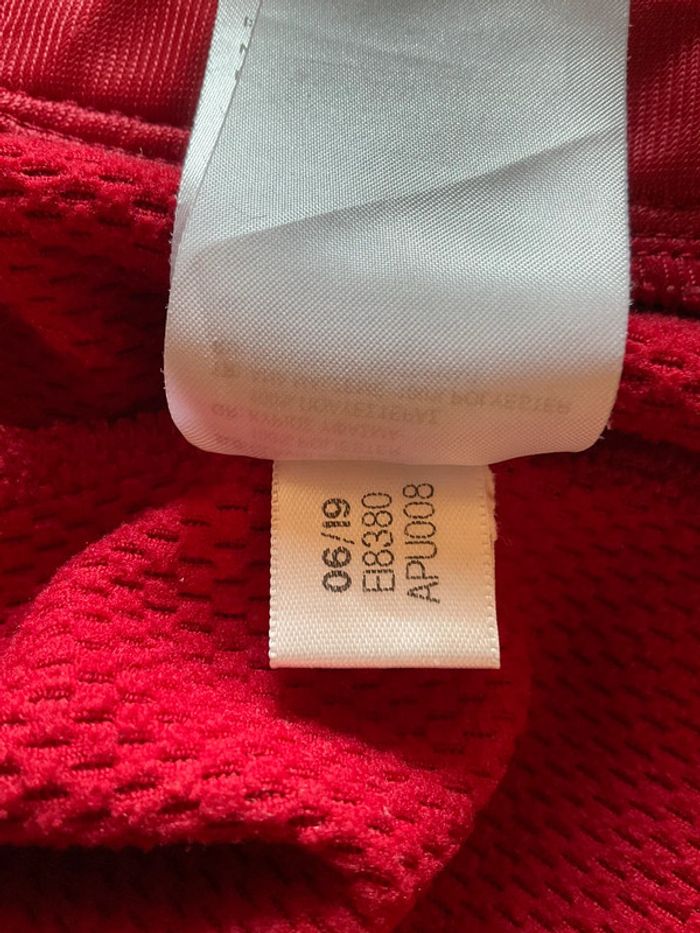 Sweat à capuche pour homme Adidas rouge foncé taille M 207 - photo numéro 12