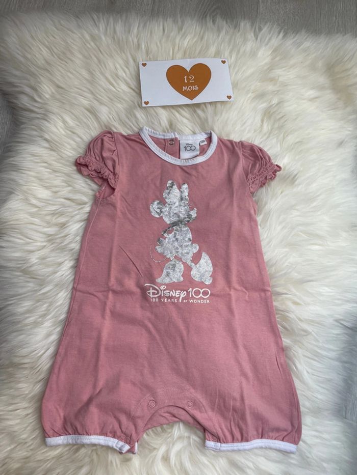 12 mois - combinaison Minnie
