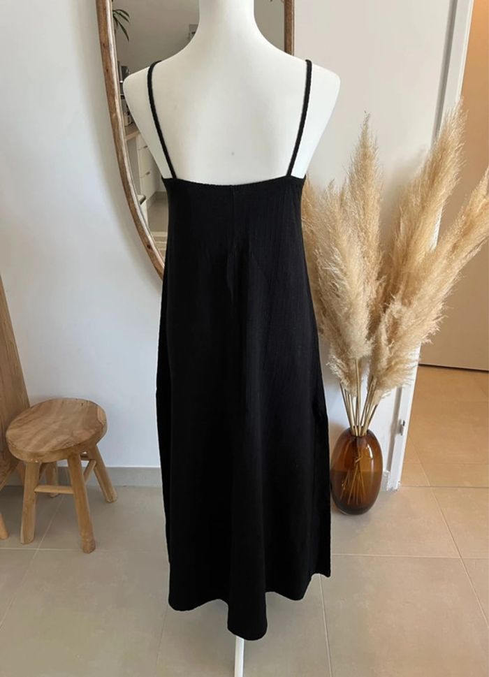 Robe longue d’été noire Camaïeu - photo numéro 6