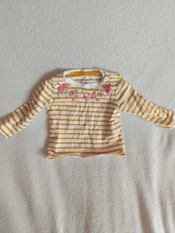Tee-shirt manches longues in extenso 6 mois