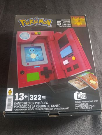 Pokemon Pokédex méga blocks