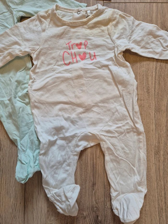 Lot 2 pyjamas coton - photo numéro 4