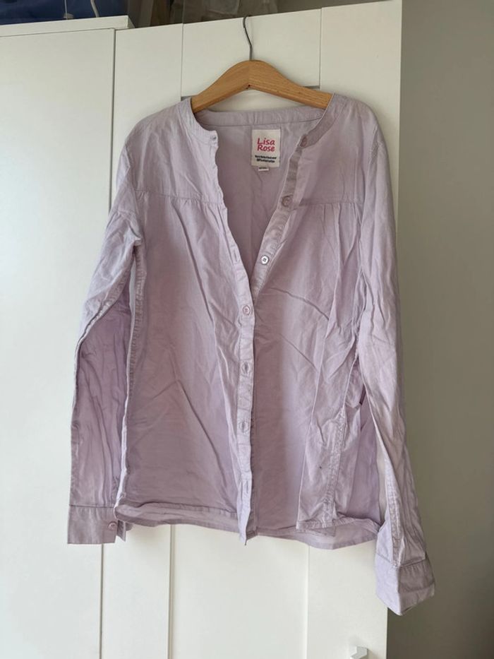 Chemise légère Lisa rose