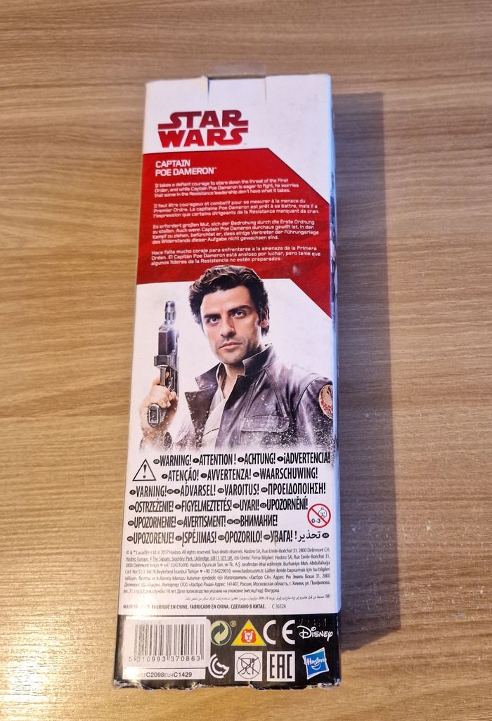 Figurine articulé Hasbro Star Wars Poe Dameron - photo numéro 3