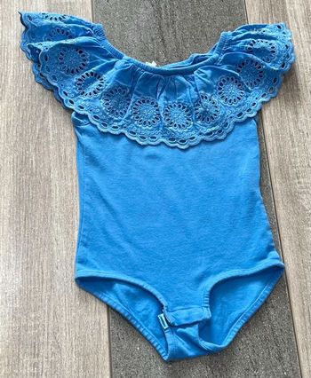 Body été Zara bleu 6 ans très bon état