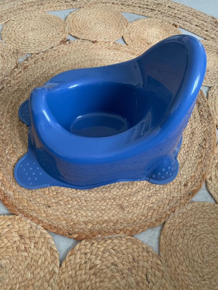 Siège pot bleu - photo numéro 2